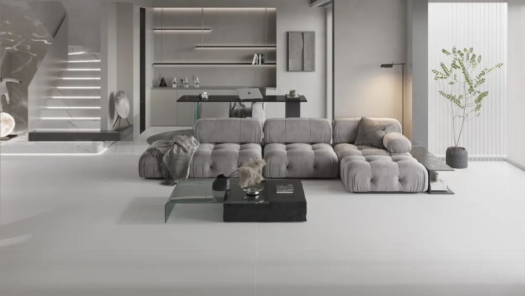 9001cc金沙以诚为本陶瓷大板客厅地砖效果图