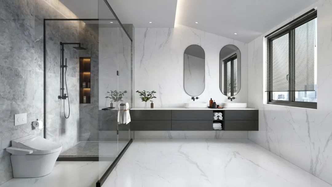 9001cc金沙以诚为本地砖卫生间效果图